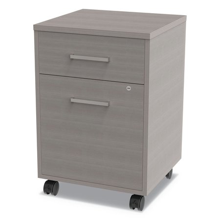 LINEA ITALIA 16 in W 2 Drawer File Cabinets, Ash UR610ASH